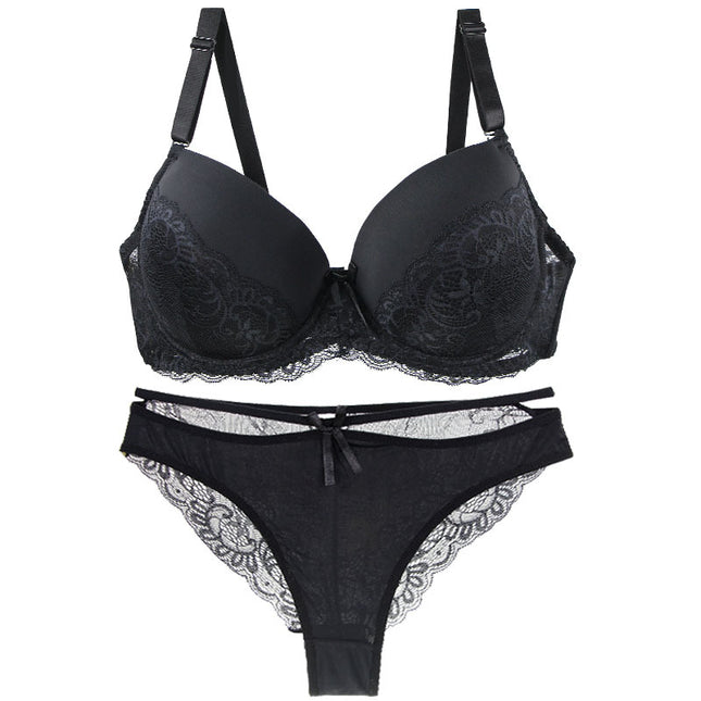 2026 Factory Direct Sales Foreign Trade European and American Lingerie Plus Size Sexy Bra Set Amazon Hot-Selling Dropshipping