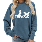 Gray Blue (White font) / S