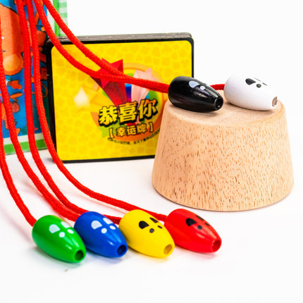 Cat and Mouse Board Game Same Style Early Childhood Education Concentration Training Insect Catching Toy Parent-Child Interactive Board Game