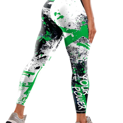 Printed Yoga Leggings / Legging Yoga Imprimé