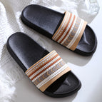 0132-brown with black background / 36-37 (standard yardage)