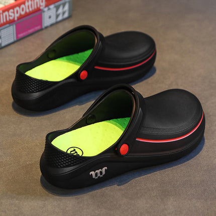 [Cross-Border] Chef's Shoes Men's Non-Slip Waterproof and Oil-Proof Kitchen Work Shoes Wear-Resistant Kitchen Special Soft-Soled Labor Shoes