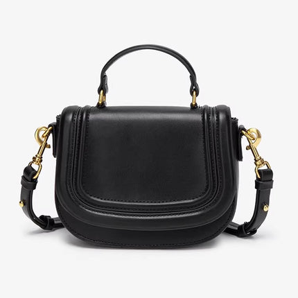 Zr Women's Bag 2025 Saddle Bag Chinese Red Women's Mini Flap Shoulder Handbag Cross-Border Trend