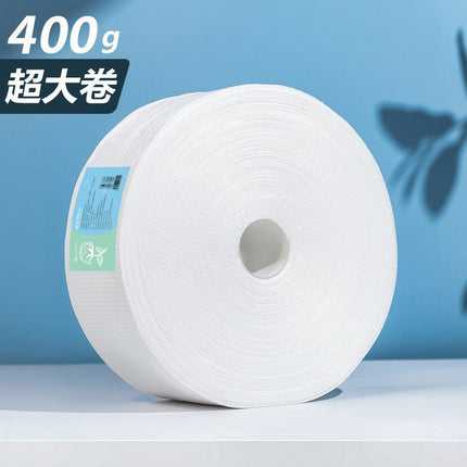 Beauty Salon Disposable Face Towel Hanging Pull-Type Thickened Face Towel Pearl Pattern Cleansing Towel Cotton Face Towel Large Roll