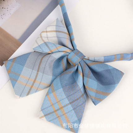 Factory Direct Batch JK Plaid Tie Tie Tie Uniform College Style Cute Japanese Style Tie Free Tie Tie Tie Bow