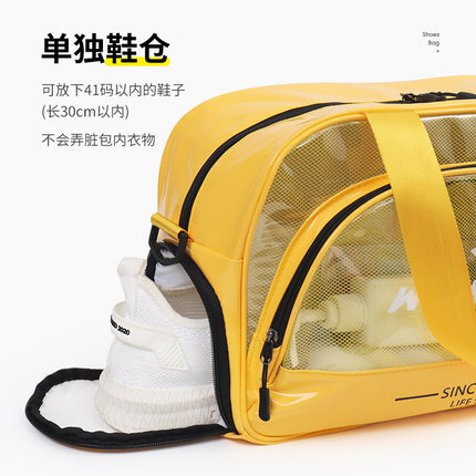 Swimming Bag Wash Bag Large Capacity Storage Cosmetic Bag Sports Fitness Crossbody Special Bag Dry and Wet Separation Beach Bag