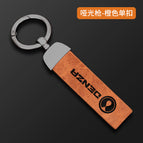 Matte single buckle Brown