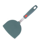 Dark green semi-circular dense shovel