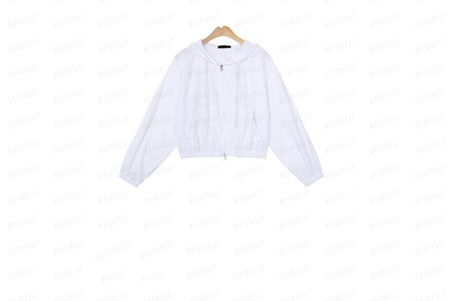 2026 New Thin Style Fashionable Quick-Drying Relaxed Long-Sleeve Sun Protection Clothing Versatile Low-Key Breathable Short Jacket for Women