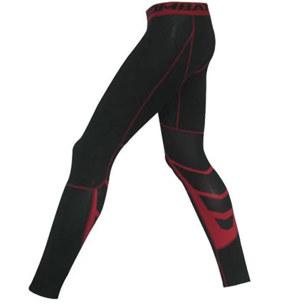 Fitness Trousers Men's Fitness Running Basketball Printed Tight Ankle-length Pants Men's Sweat Absorbing High Elastic Quick-drying Compression Pants Spot