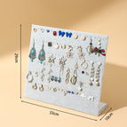 Large 120-hole gray earring board
