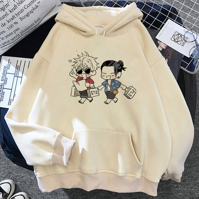 Choso Hoodie Print Design Comics Clothing Teenage Graphic Sports Casual Harajuku Sweatshirts Casual