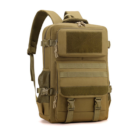 Cross-Border Wholesale New Tactical Backpack Large Capacity Simple Camouflage Backpack Multi-Functional Outdoor Travel Mountaineering Bag