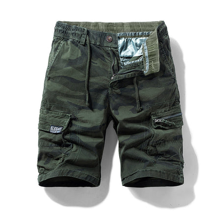 Men's Summer New Camouflage American Street Outdoor Tooling Shorts Stretch Cross-border for Amazon 9383