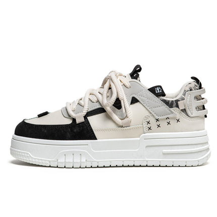 Four Seasons Shoes Autumn New Fashion Youth Trendy Student Board Shoes Breathable Casual Trendy All-match Men's Board Shoes in stock