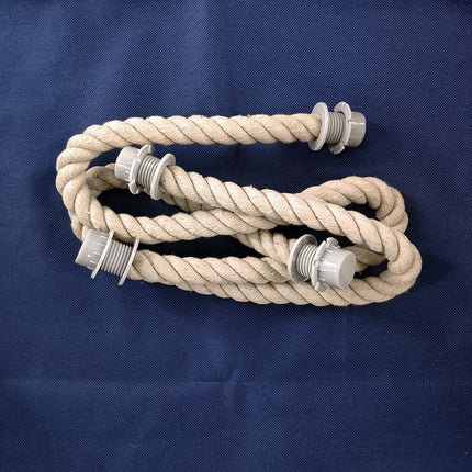 Factory wholesale hemp rope portable belt soft and hard rope bag accessories beach bag variety DIY woven hemp rope bag buckle accessories