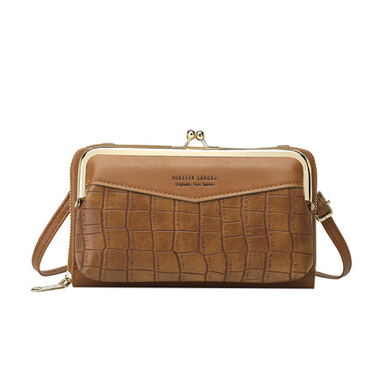 2023 New Mobile Phone Wallet Women's Card Holder All-In-One Casual Fashion Shoulder Crossbody Bag Multifunctional Coin Purse