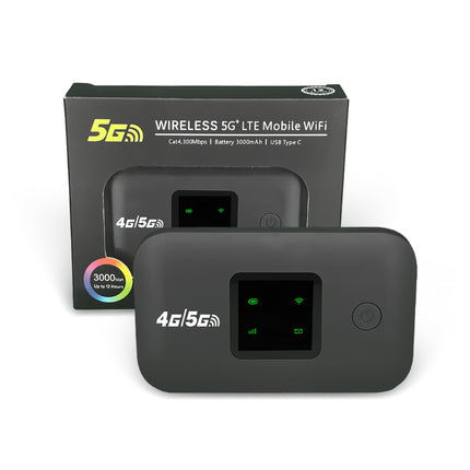 4g Portable Wifi Router for Europe/Africa/Southeast Asia/America/Middle East, Wireless Portable Router with Sim Card Slot