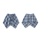 67 plaid blue / One size fits all