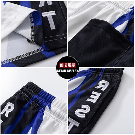 American Sports Shorts New Arrival Four-point Knee Trendy Men's Loose Basketball Training Running Quick-drying Breathable Sports Pants