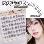 [6 rows glue-free] rose manor / Golden feather tweezers