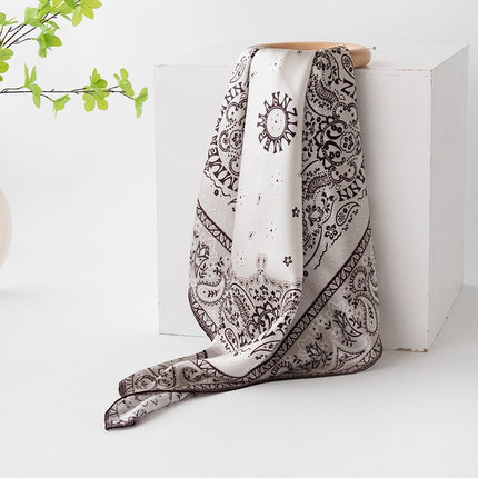 86cm Silk Scarf Mulberry Silk Scarf Square Scarf Summer High-End Scarf Wedding Souvenir for Mom