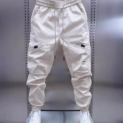 Men's 2025 Daily Simple Workwear Casual Pants Summer Loose Leggings Trendy Nine-Point Pants Casual Pants