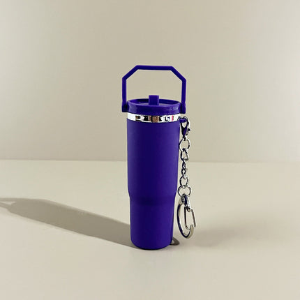 Cross-border New Product Stanley Stanley Keychain Pendant Ice Cup Keychain Can Hold Lipstick Backpack Hanging