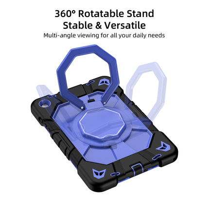 Suitable for Samsung Tab A9+ Tablet Protective Cover Satchel A9Plus Silicone Rotating Stand Kidsren's Anti-Fall Shell