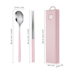 Pink silver two-piece set [powder box]