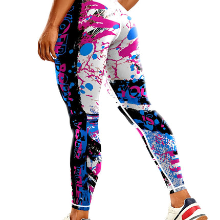 Printed Yoga Leggings / Legging Yoga Imprimé