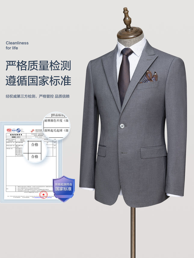 Source Factory Blazer Men's Suit Suit Business Casual Corporate White-Collar Manager Formal Group Order Customization