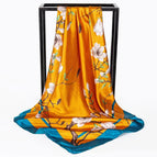 90 silk scarf-Figure 14# / 90*90cm