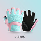 Macaron—half finger blue / Small