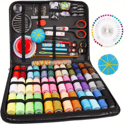 Cross-Border Portable Sewing Kit 226-Piece Set Household Sewing Tools Sewing Box Set Sewing Tools