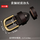 8656 brown [copper buckle]]