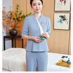 Haze Blue Top Pants / S