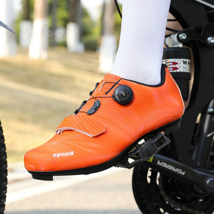 2025 New Cross-border Random Riding Road Men's and Women's Mountain Lock Shoes Bicycle Outdoor Boosting Bicycle Shoes