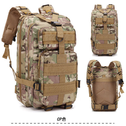 Multi-functional camouflage backpack outdoor sports military fans hiking bag shoulder 3p tactical backpack factory direct batch