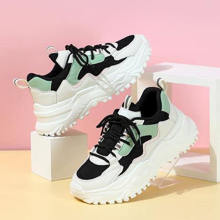 Korean-style Trendy Lovers Thick-soled Torre Shoes Breathable Comfortable Casual Sports Single-layer Shoes Fashionable All-match Outdoor Trendy Shoes