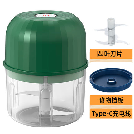 Wireless Electric Garlic Masher Household Food Grade Baby Food Auxiliary Machine Kitchen Garlic Stir Barbecue Seasoning Cooking Machine