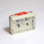 Transparent panel red