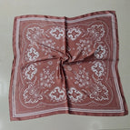 Cross-border cashew peel fan scarf / 68X68