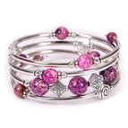 Powder Emperor Stone Bracelet