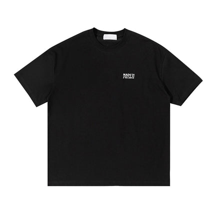UNF Solona Ice Breathable Tee Mirror Letter Printing Basic Sunscreen Short-sleeved Outdoor T-shirt for Men and Women