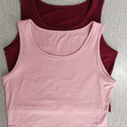 Pink, dark red / S