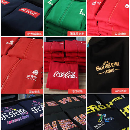 Trendy Brand Ins280G Imitation Cotton Sweatshirt for Men and Women, Casual Versatile Top, Loose Pullover Hoodie, Fashionable Jacket