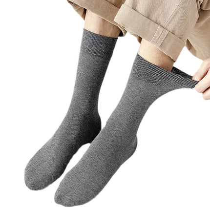 Socks men's autumn and winter plus size 45 all-match mid-calf 46 cotton socks 48 deodorant sweat-absorbent 47 plus size 44 large stockings spring and summer