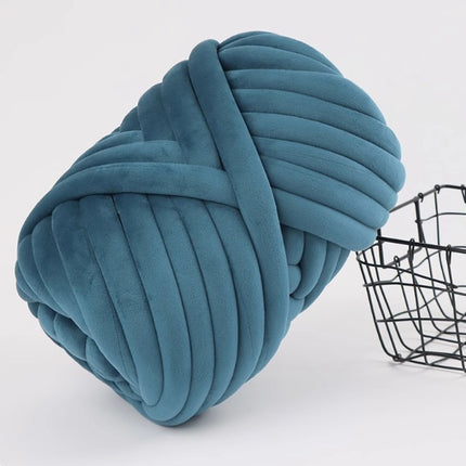 Extra Thick Filled Cotton Icelandic Velvet Wool Ball Woven Bag Pillow Handmade Blanket Cat Nest DIY Cat Nest Thick Wool