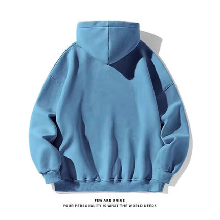 Spring and Autumn Thin Hooded Sweatshirt Men's Loose Trendy Brand Cross-Border Ozon Hot-Selling Hoodie Oversize Sweater